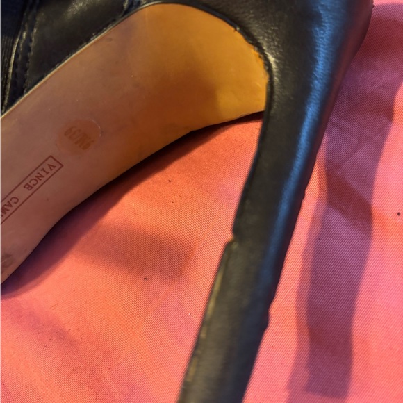 Vince Camuto, leather open toe and open back construction makes this a favorite - Picture 8 of 8